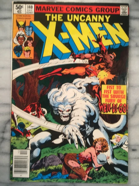 Uncanny X-Men #140 (1980-Marvel) **High grade** Alpha Flight!