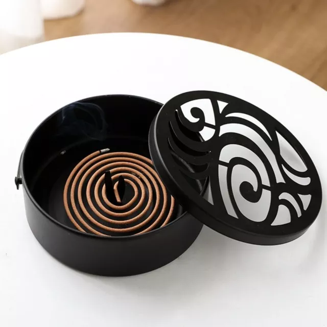 Coil Holder Mosquito Coil Case Mosquito Repellent Box Incense Container