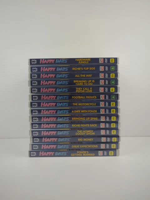 Happy Days 14 X DVD Bundle 56 Episodes Inc Great Expectations Region 4 PAL New