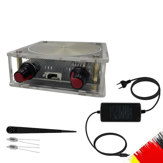 Produktbild von Zeroupshop Spulenmodul-Set Für Tesla Coil – Plasma-Lautsprecher, Kabellose Musikübertragung, DIY-Bausatz, 85x85x200 Mm