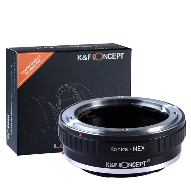 K&F Concept adapter for KONICA AR mount lens to Sony E mount NEX  a5000 A7II,A7R