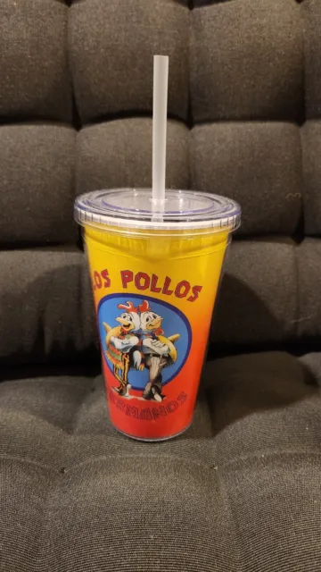 Los Pollos Hermanos Cup Straw Tumbler | Better Call Saul & Breaking Bad | New