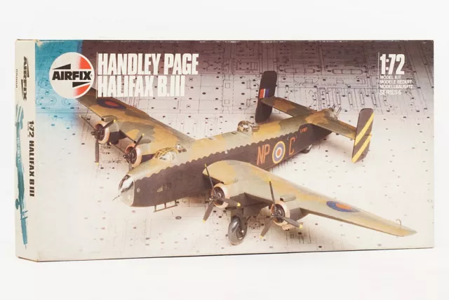 Airfix 06008 Handley Page Halifax B.III - Series 6 - 1986 (NEW! RARE!)