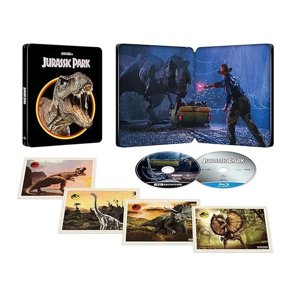 NEW JURASSIC PARK 30th Anniversary Edition 4K Ultra HD+Blu-ray ...