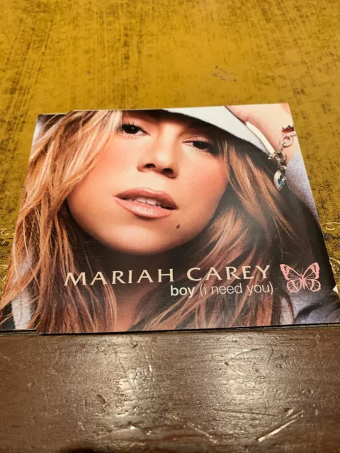 Mariah Carey Boy EU Single Promo