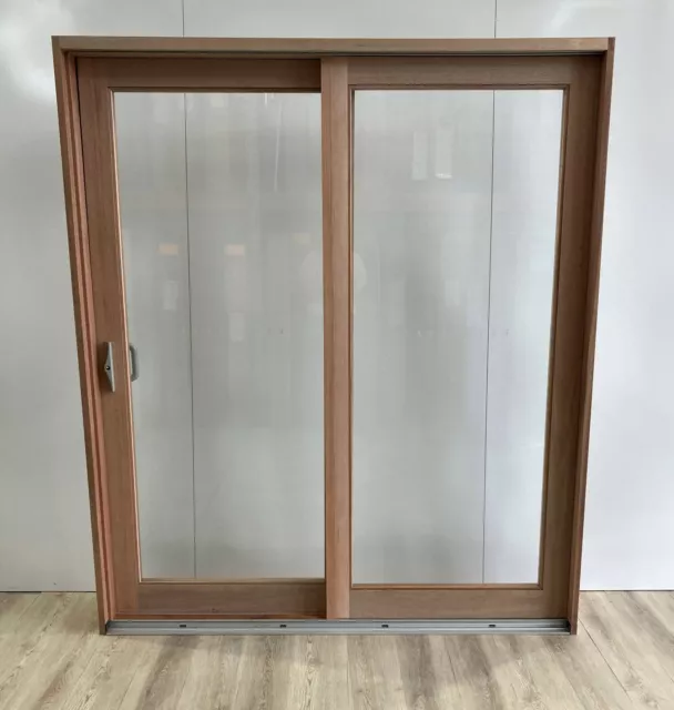 Timber Sliding Door 2100h x 1810w  SINGLE GLAZED LEFT HAND SLIDE