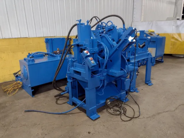 6" x 6" ANGLE - CONTROLLED AUTOMATION FABRILINE AUTOMATIC PUNCH AND SHEAR ANGLE