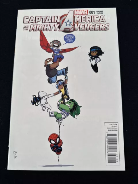 Captain America and the Mighty Avengers #1  Skottie Young Variant