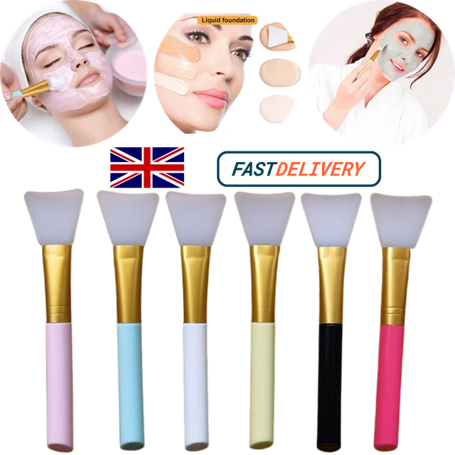 Silicone Face Mask Brush Facial Mask Mud Mixing Applicator Makeup Tools Cosmetic