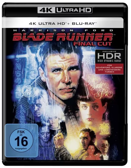 Blade Runner - Final Cut 4K Ultra-HD Bluray + Blu-ray