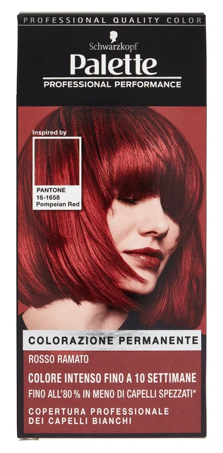 PALETTE COLORANT CHEVEUX 5-72 Rouge Auburn Fabriqué en Italie EUR 16,71 ...