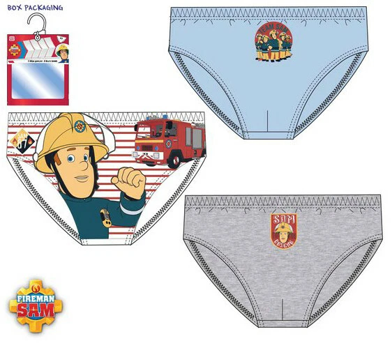 Feuerwehrmann Sam Unterwäsche-Set - Cooles Unterhemd & Slip Für Kinder