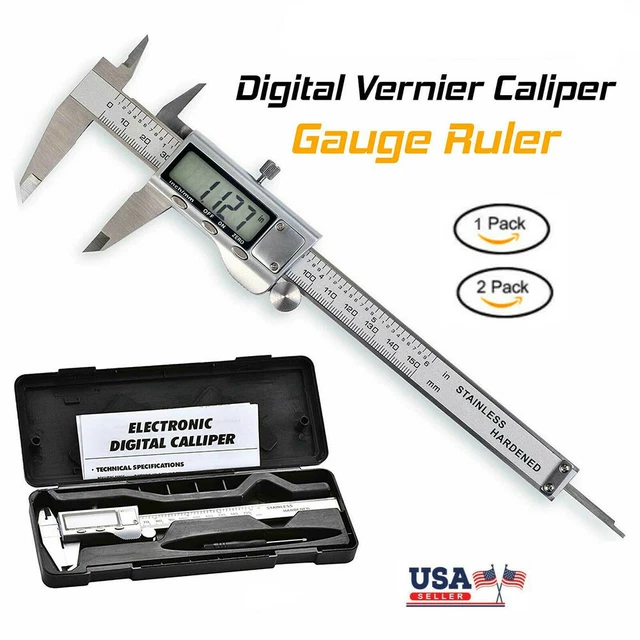 150MM STAINLESS DIGITAL Steel Vernier Caliper Micrometer Vernier Gauge