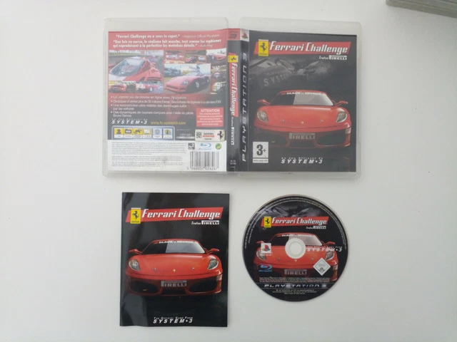 Ferrari Challenge - Jeu PS3 Version PAL Promo/Press - Très Bon État Complet