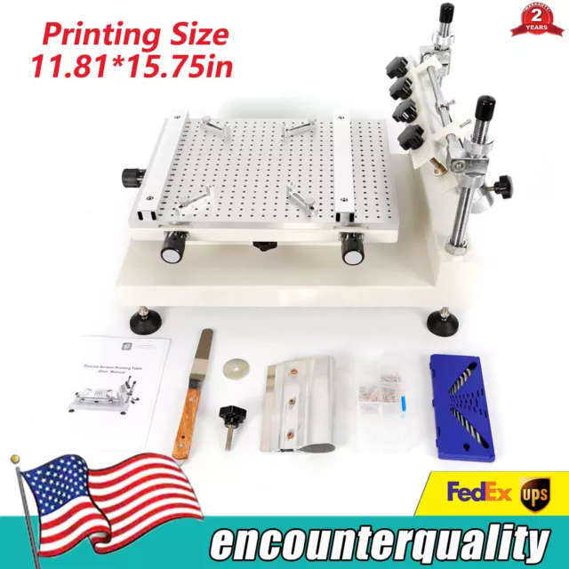 3040 Solder Paste Printer Precision Manual Stencil Printer PCB Printing Machine