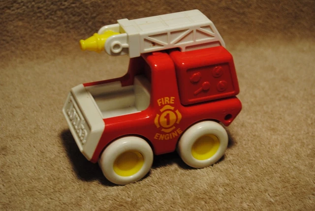 1987 Bandai Tonka Plastic Fire Engine Toy Truck Thailand