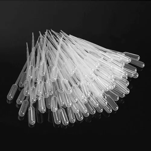 100x 1ml Disposable Polyethylene Eye Dropper Set Transfer Graduated Pipet_tu