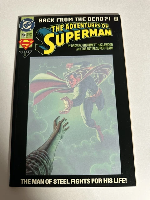 The Adventures Of Superman #500 Back From The Dead A 1993 11 Dc Comics Nm