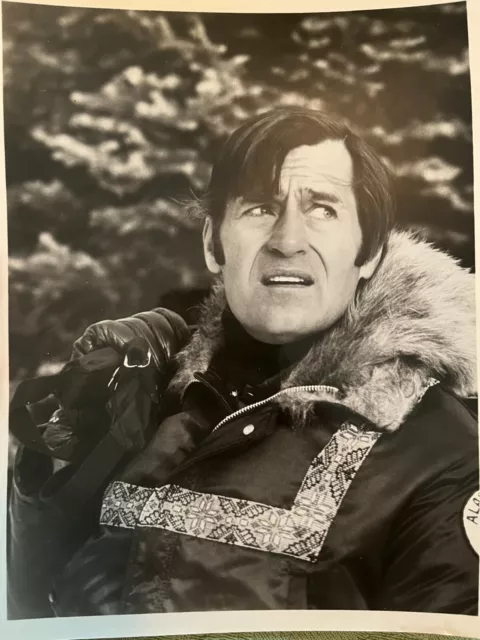 1974 Clint Walker Cal Kodiak McKay Alaska State Patrol  press photo