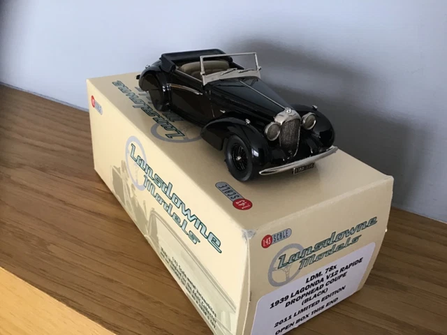 Lagonda V12 Rapide DHC Brooklin 1/43 - 1939 - édition Limitée 275 Ex