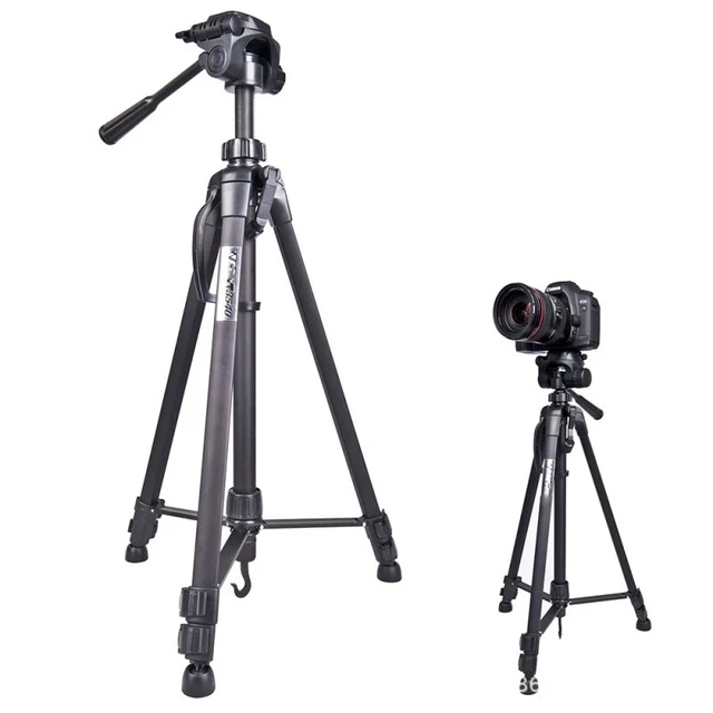 Professional Heavy Duty Aluminium Camera Tripod &Pan Head Travel Monopod f/ DSLR 2