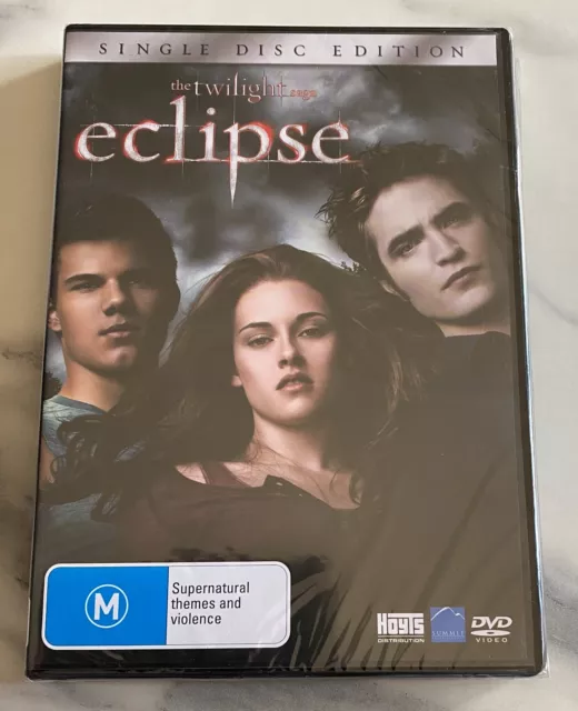 The Twilight Saga - Eclipse ~ Kristen Steward (Region 4 DVD) *New & Sealed*