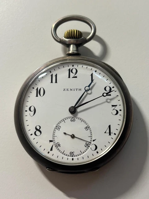 Montre à Gousset Militaire Ancienne - Prix De Tir 1903, 81°RI, Colonel Cret Avec Zouave