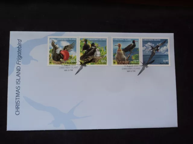 Christmas Island First Day Cover FDC 2010 Frigatebird