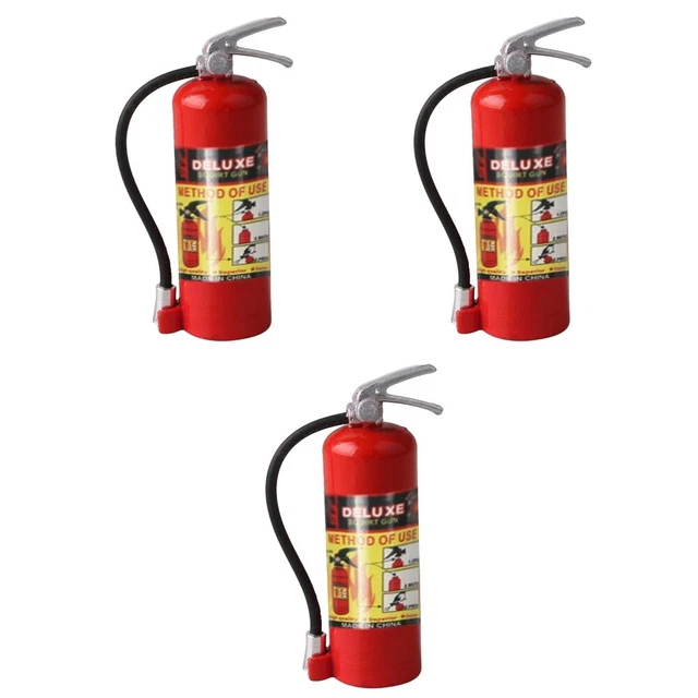 3x estintore giocattolo estintore modello accessori cingolato RC