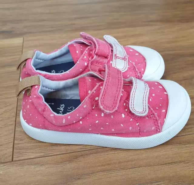 GIRLS CLARKS DOODLES Shoes Size UK 5.5 G 12.99 PicClick UK