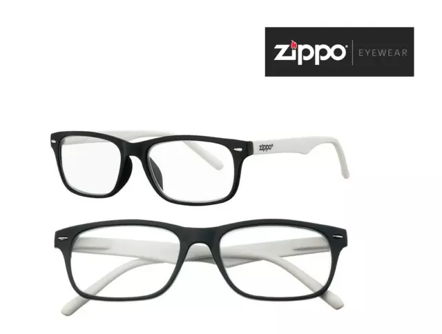 Zippo Unisex Gafas de Lectura 31Z-B3 Blanco