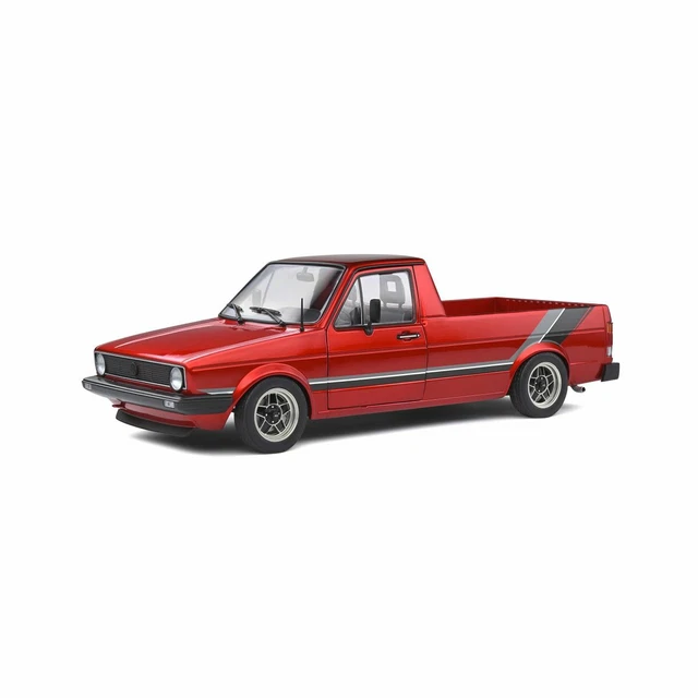 Solido Soli1803508 [HC] - Volkswagen Caddy Mk.1 – Red Custom – 1982 1/18