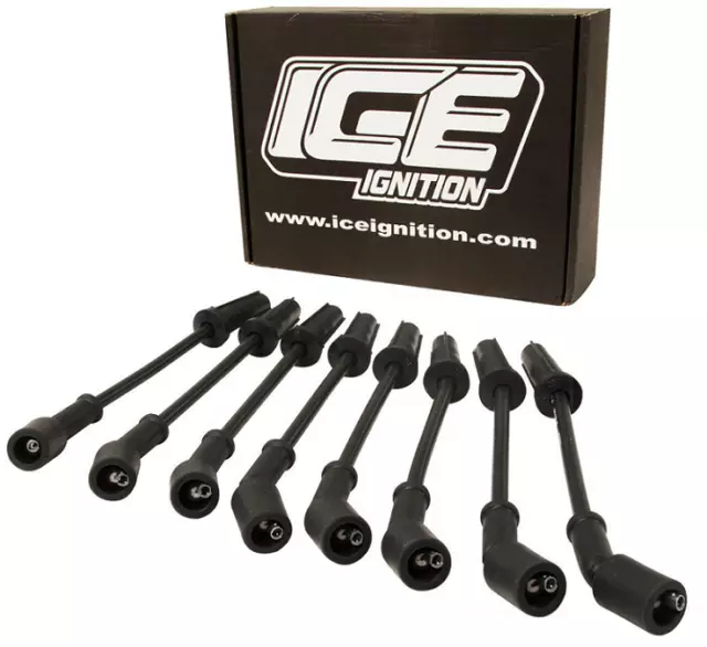 Ice 9Mm Pro 100 Series Ignition Leads For Holden Commodore Vy Vz Ls1 5.7L V8