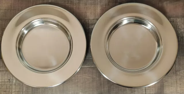 Communion Bread Stacking 10" Tray/Plate Set of 2