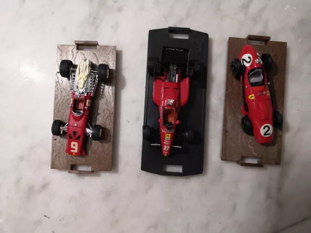 Lotto N. 3 FERRARI F1 scala 1/43