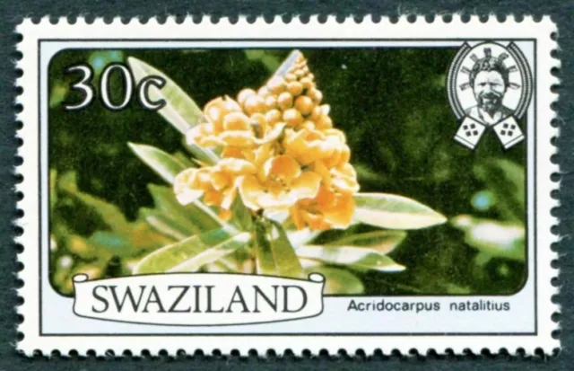 SWAZILAND 1980 30c multicoloured SG350A mint MNH NG Flowers ##W7