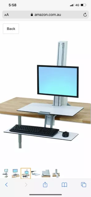 ergotron sit stand units