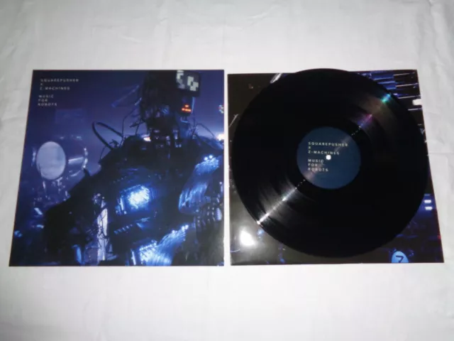 SQUAREPUSHER X Z-MACHINES "Music for Robots" 12" EP  aphex twin ceephax cylob