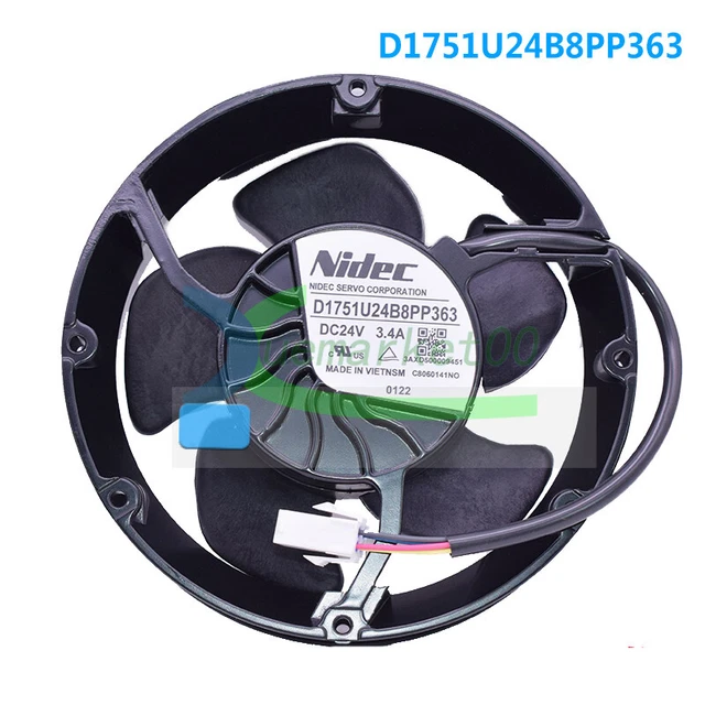 1PCS NEW NIDEC D1751U24B8PP363 DC24V 3.4A 172*150*51 Fan