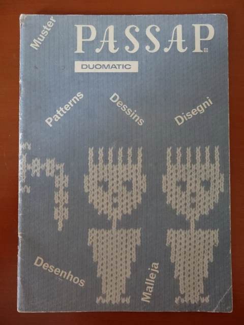Catalogue 120 Dessins Pour Machines A Tricoter Passap Duomatic