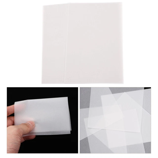 400 Sheets Plate Making Transfer Paper Carbon Tracing Graphite Copy Translucent