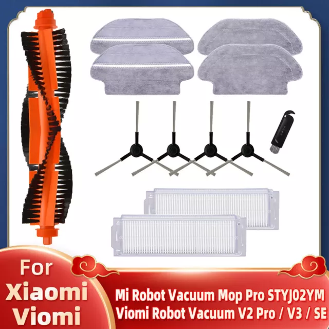 2 in 1 Water Tank Dust Box bin Parts For Xiaomi Robot Vacuum Mop 2S 3C  VIOMI V2 V3 XMSTJQR2S B106CN STYTJ02YM Filter Accessories