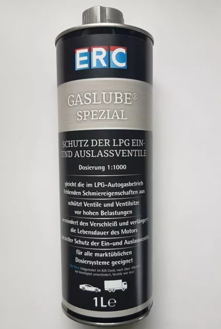 1 L ERC lubrifiant à gaz spécial P1000 formule GPL protection de soupape à  gaz test à long terme EUR 16,90 - PicClick FR