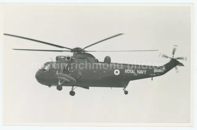 Royal Navy Westland Sea King Helicopter XV647 Photo, HE804