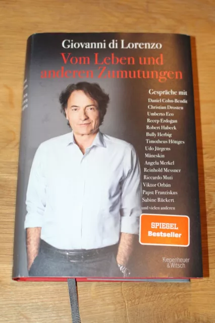 Vom Leben und anderen Zumutungen:  Giovanni Di Lorenzo ( Gebundene Ausgabe 2023