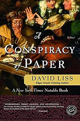 A Conspiracy of Paper (Ballantine Readers Circle), Liss, David, Used; Good Book