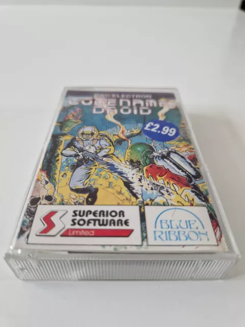 Codename Droid - Acorn Electron Vintage Video Game Tape- EX Cond