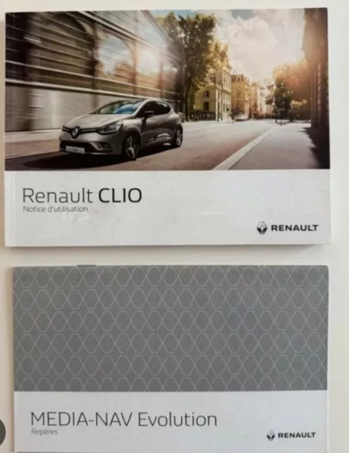 Notice Manuel D'utilisation Renault Clio 4 IV Édition 2018 pochette