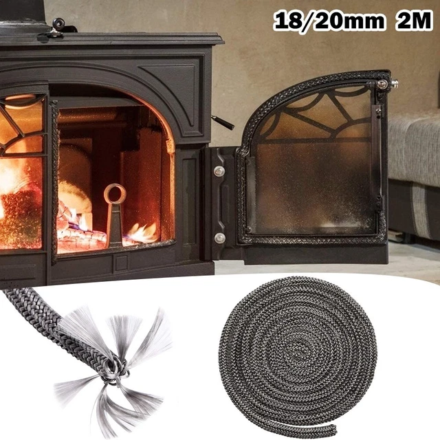 Corde Scellé Fibre de Verre Cheminée Joint Cordon Scellé Corde Poêle Cordon