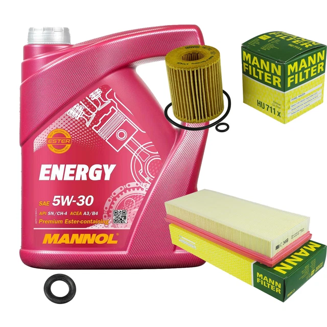 MANNOL 6 L Energy Premium 5W-30 Mann Per VW Nuovo Maggiolino 9C1 1C1 2.3 EUR 109,33 - IT - Foto 9
